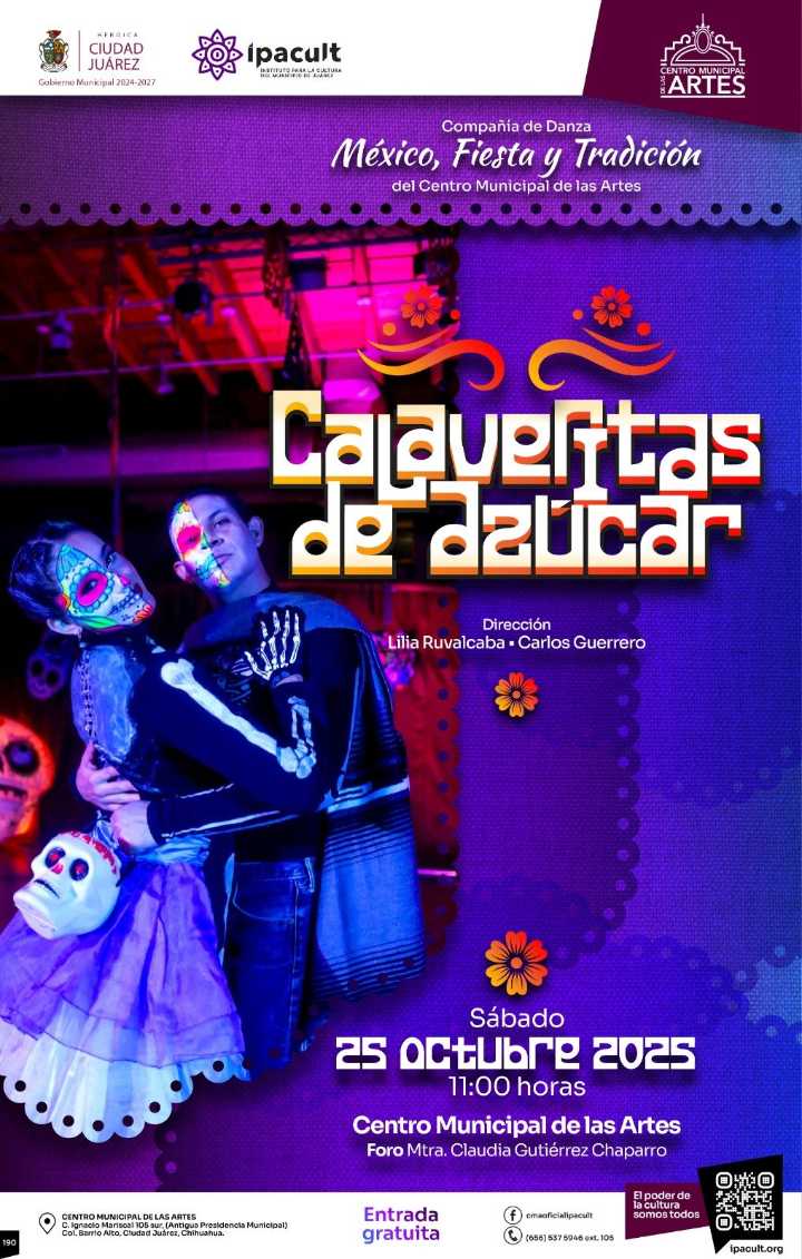 La danza celebra la memoria con “Calaveritas de Azúcar” en el...