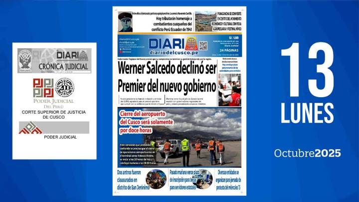 Edición Impresa | Lunes 13 10 2025