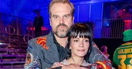 Lily Allen fans spot David Harbour's 'cheating joke' made right in front of her