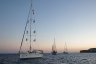 Gaza flotilla says unlit vessels approached its boats, prompting security measures