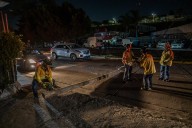 Camión deja sin luz a Ampliación Guaycura al tirar un poste de luz