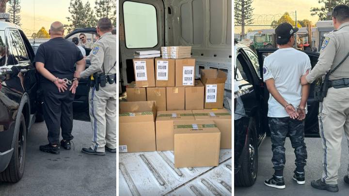 $200K in Stolen Apple Products recovered after CHP traffic stop in Burbank