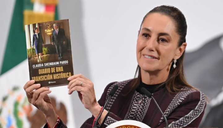 Claudia Sheinbaum presenta su libro “Diario de una transición histórica”