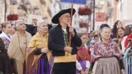 Los trajes más vistosos de la Ofrenda de Zaragoza