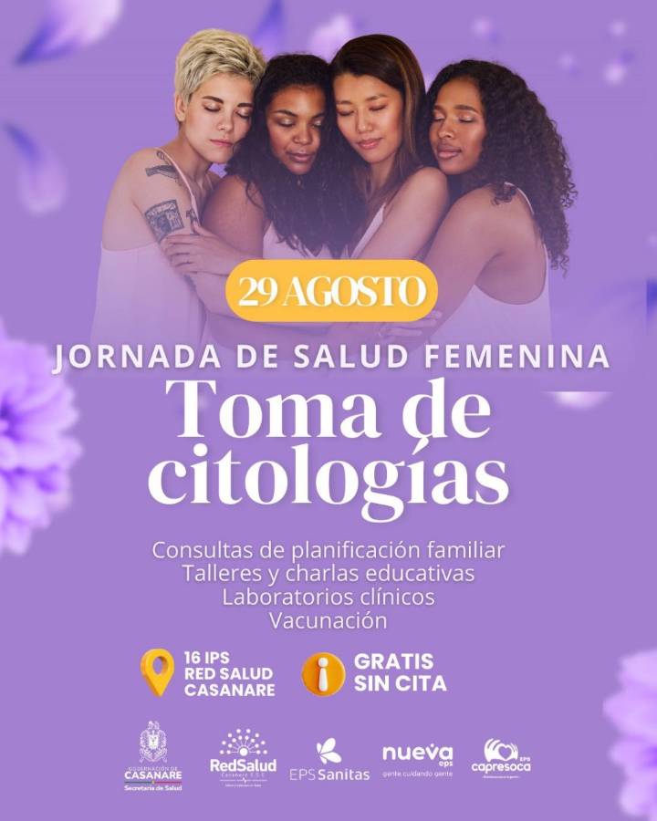 Jornada de salud femenina busca prevenir el cáncer de cuello uterino en Casanare