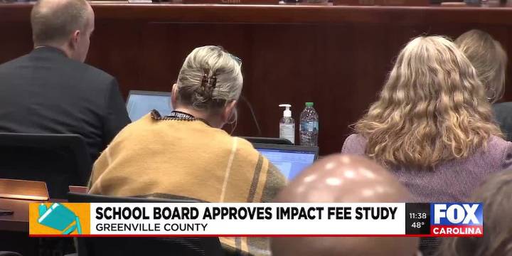 Greenville County school board approve impact fee study
