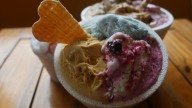 Un brasileño quedó encantado con helado argentino y se llevó 1kg en la valija