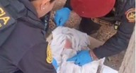 Chiclayo: PNP rescató a bebé abandonado dentro de una caja de cartón