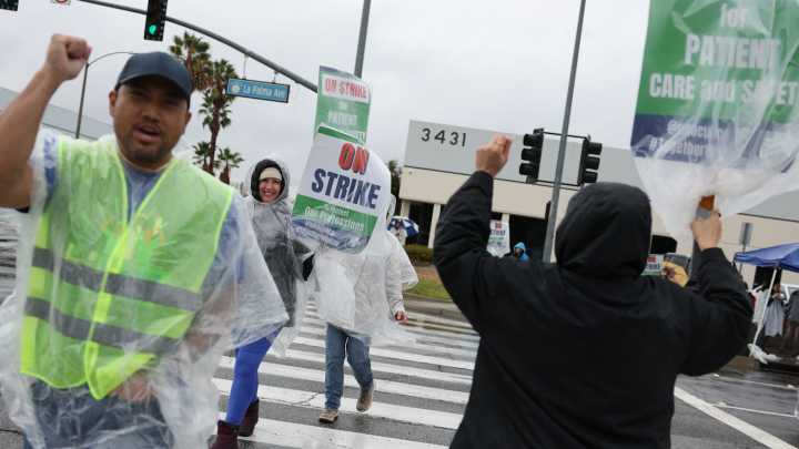 Kaiser Health Care Employees Strike for Better Pay, Staffing