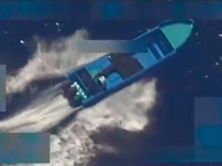 US strikes alleged drug vessel in Pacific, killing 2 people