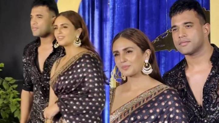 Huma Qureshi Walks Hand-In-Hand With Rachit Singh In First Public Appearance Amid Engagement Buzz