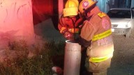 Pachuca: Controlan fuga de gas en colonia Jardines de Colosio