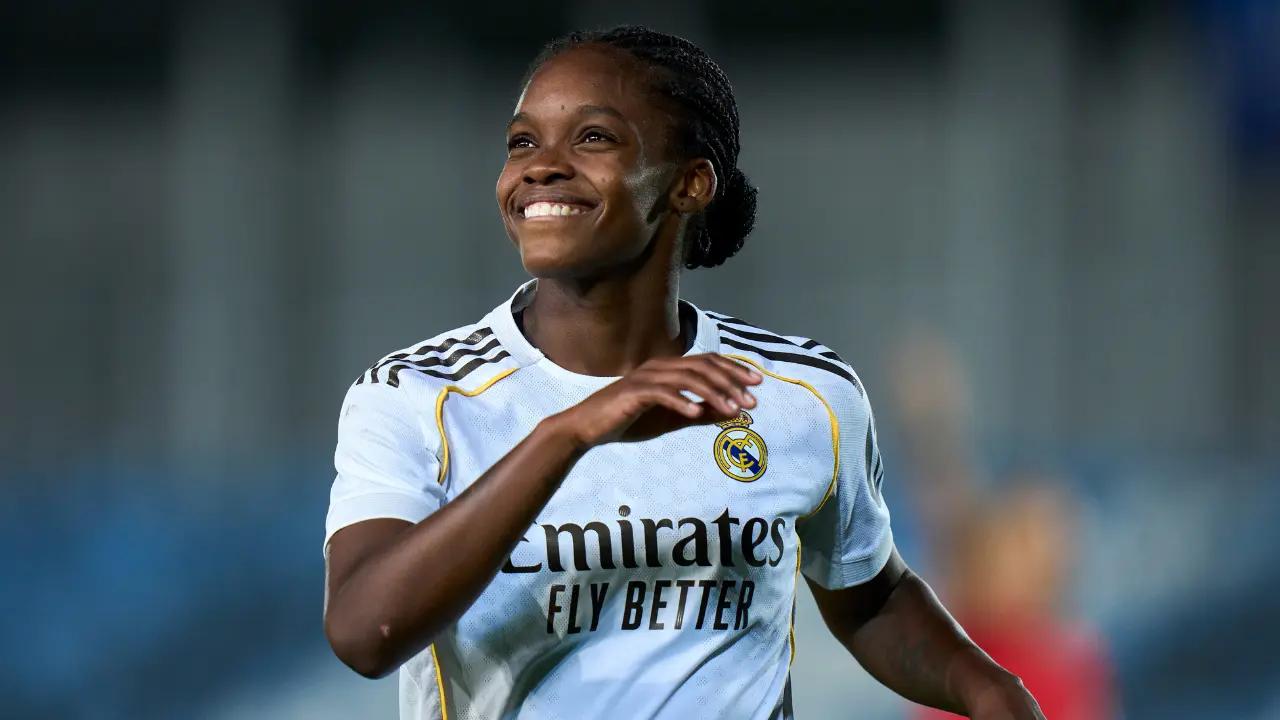 Linda Caicedo, figurón con tres asistencias en Real Madrid vs. Roma por Champions