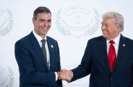 Sánchez tras su foto viral con Trump: «Fue un intercambio muy cordial»