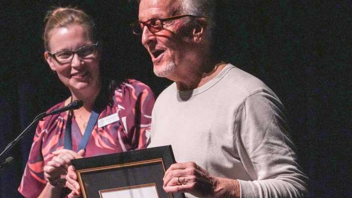 Riddle receives state's top honor: 'I'm the most blessed person alive"