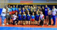Equipo nacional femenino compartió con la campeona mundial Yulimar Rojas