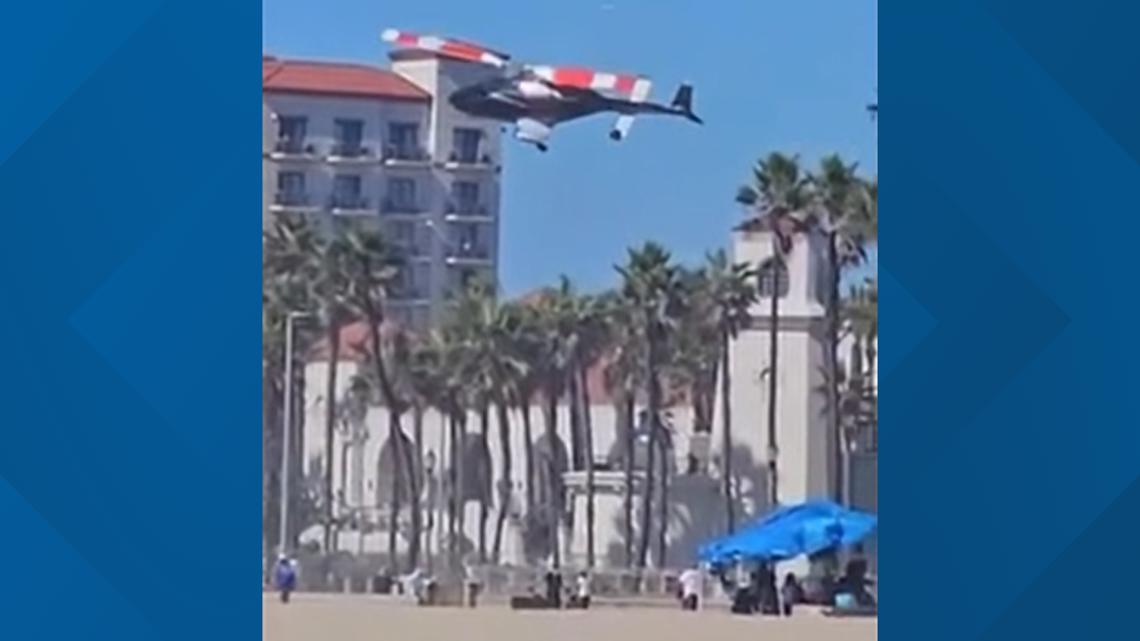 WATCH: 5 people hurt after helicopter crashes in Southern California