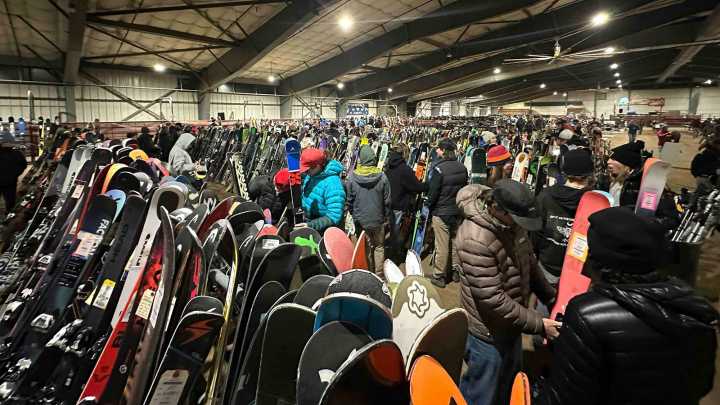 It’s A ‘Battlefield’: Inside Jackson's Annual Massive Ski Swap