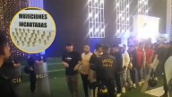 PNP detuvo a 12 presuntos extorsionadores durante una supuesta boda realizada en SJL [VIDEO]