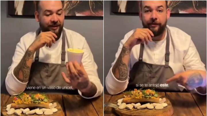 Chef se viraliza por hacer menos a esquites de la calle y presume su versión ‘gourmet’