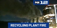 Firefighters respond to large fire at metal recycling plant along Vancouver waterfront