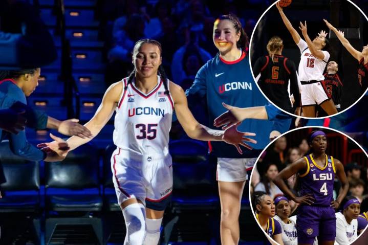 Women's college basketball rankings: Everyone chasing UConn