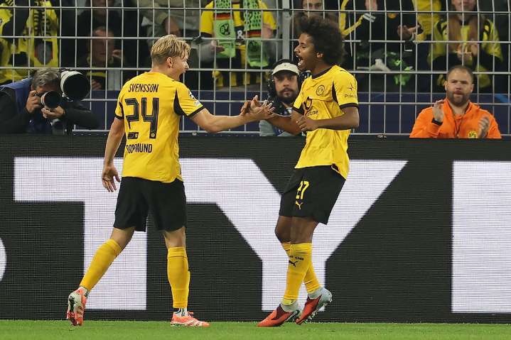 Dortmund golea al final a un Athletic que tuvo su momento