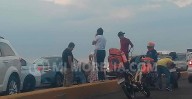 Morelia: motociclista queda herido tras accidente en Tres Puentes