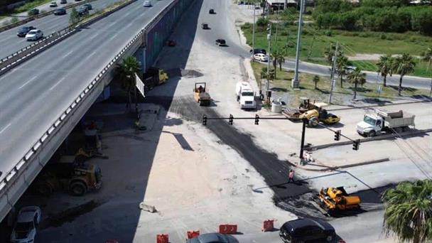Trabajos paralizan la zona; caos vial en el libramiento oriente
