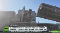 El sistema ruso de cohetes Tornado-S opera en batalla superando los análogos de EE.UU.