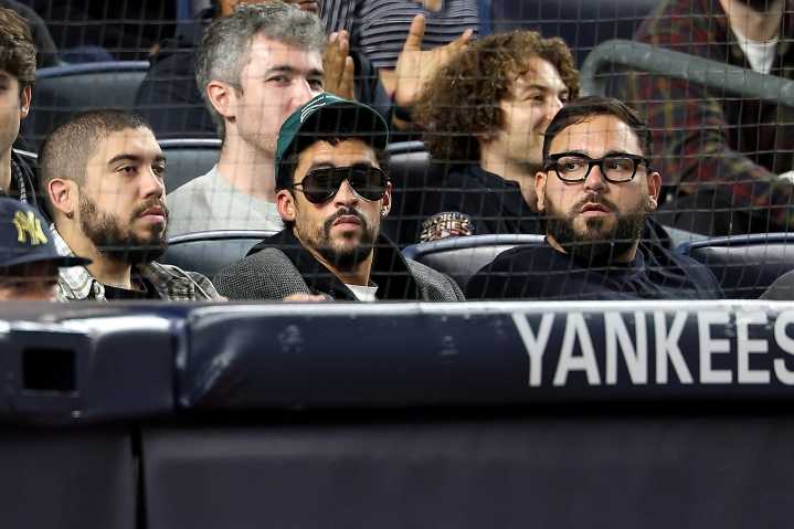 Bad Bunny Remains Seated For 'God Bless America' at Yankees Game; Haters Lose Their Minds