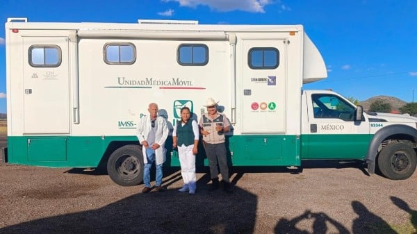 IMSS Chihuahua envía una Unidad Médica Móvil a Veracruz