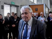 Emotiva despedida del juez Pedro Hooft en los Tribunales de Mar del Plata, al jubilarse tras seis décadas de carrera