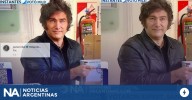 Javier Milei se photoshopeó y estallaron los memes: “Se puso la cara de Homelander”