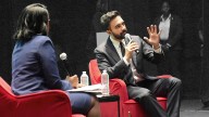 Remaining NYC mayoral hopefuls court Black women voters at Harlem’s Apollo Theater in Harlem
