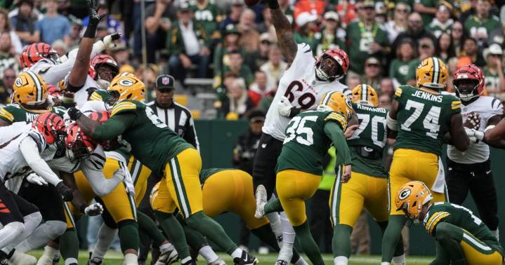 PACKERS 27, BENGALS 18 | For Lucas Havrisik, whirlwind 72 hours leads a game ball from his head coach — and cheers from Packers teammates who didn’t even know his name