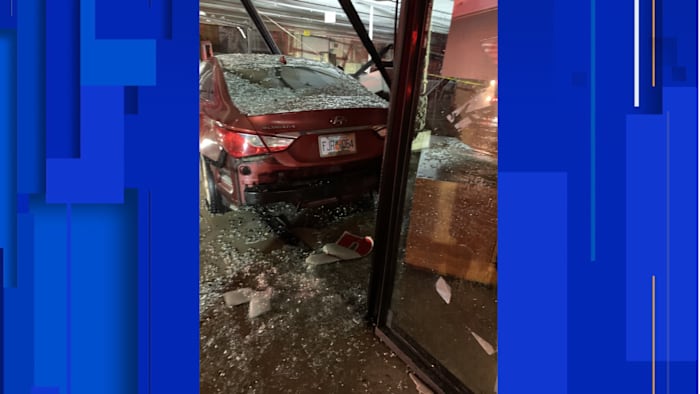 Early morning crash causes heavy damage to family-run North Jacksonville furniture store