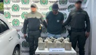 Lo agarraron con 14 kilos de base de coca en la vía Bucaramanga