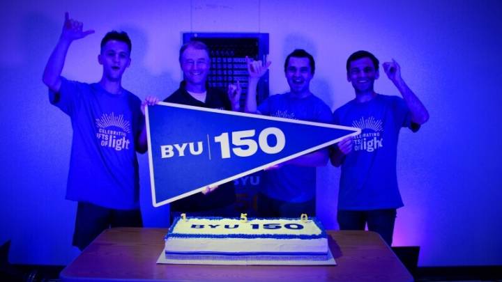 Brigham Young University celebrates 150 years with birthday science project