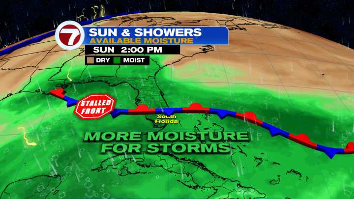 Unsettled Week Ahead with Showers Possible Daily