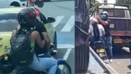 Video | Tras la pista de pareja de 'motoladrones' en Cali: los mismos que hirieron a pasajero del MIO habrían robado a una mujer en plena calle