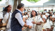 Procuraduría acompaña reunión de Mamos del Pueblo Arhuaco para el seguimiento de la Sentencia SU