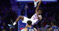 Sixers rookie VJ Edgecombe, 'just out there having fun,' stars in home debut: 'I can't wait for him to get started with his career'