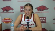WATCH: Arkansas women's basketball guards Bonnie Deas & Taleyah Jones on winning exhibition vs. UAFS