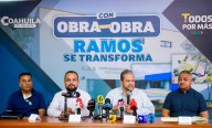 Presenta Tomás Gutiérrez ‘Con Obra Tras Obra, Ramos se Transforma’
