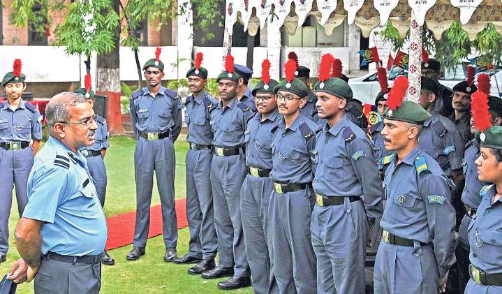 AP&T NCC cadets shine at All India Vayu Sainik Camp in Bengaluru