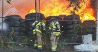 Incendio en comercio de San Nicolás moviliza bomberos y PC