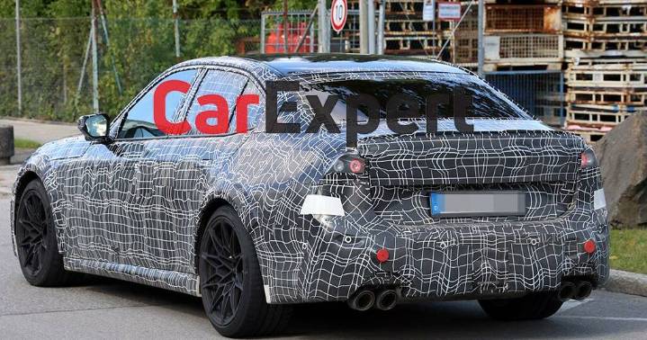 2028 BMW M3 hybrid spotted testing