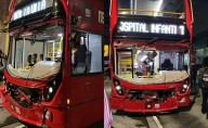 Unidad del Metrobús Línea 7 y auto chocan en la GAM; reportan 8 lesionados