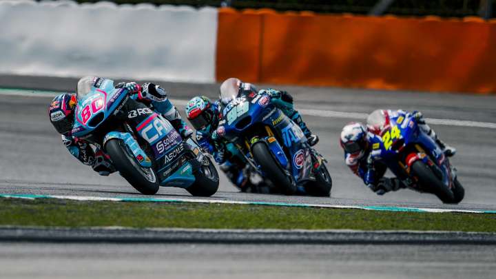 David Alonso impresiona con el sexto mejor tiempo previo a la carrera de Moto2 en Sepang